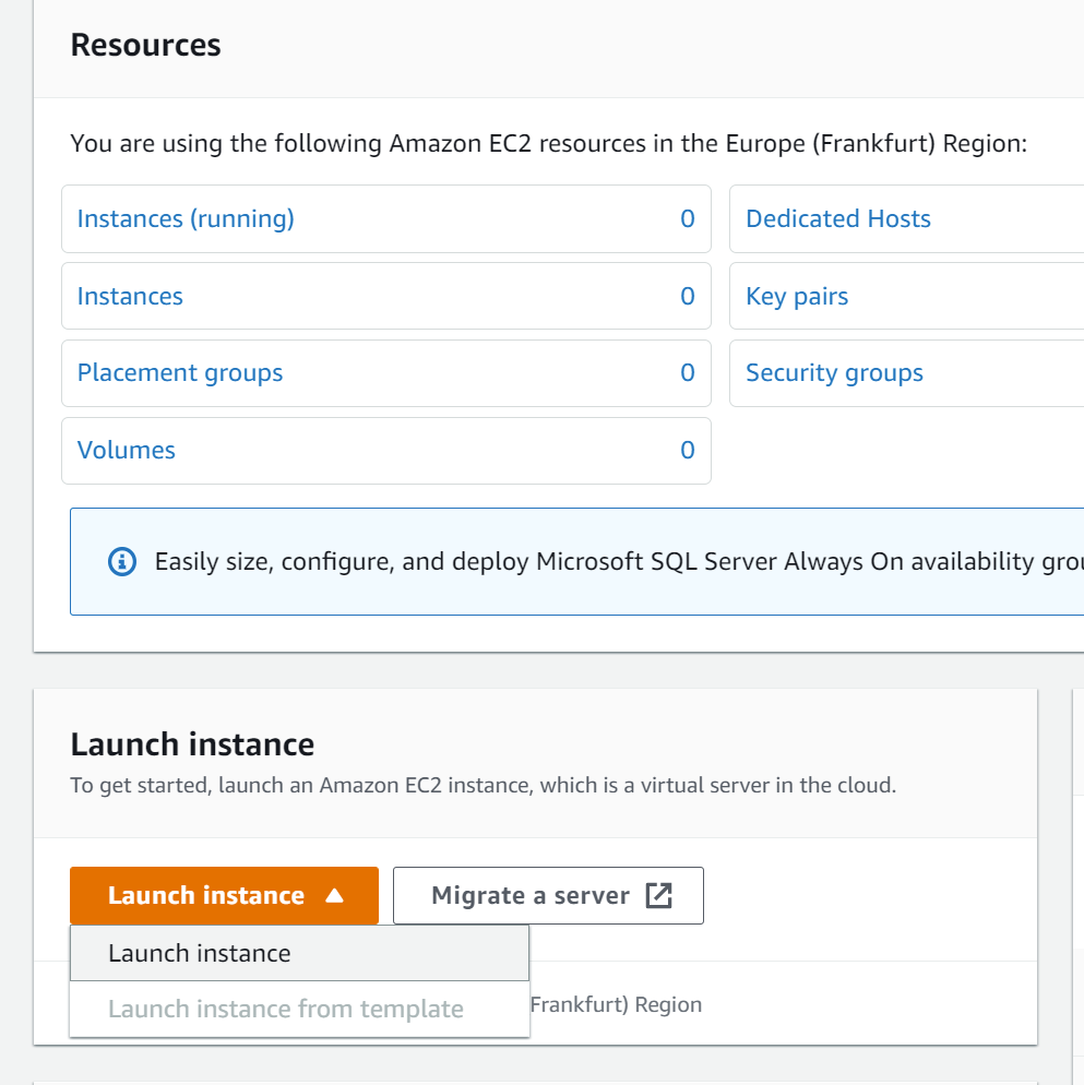 Launch EC2 Instance