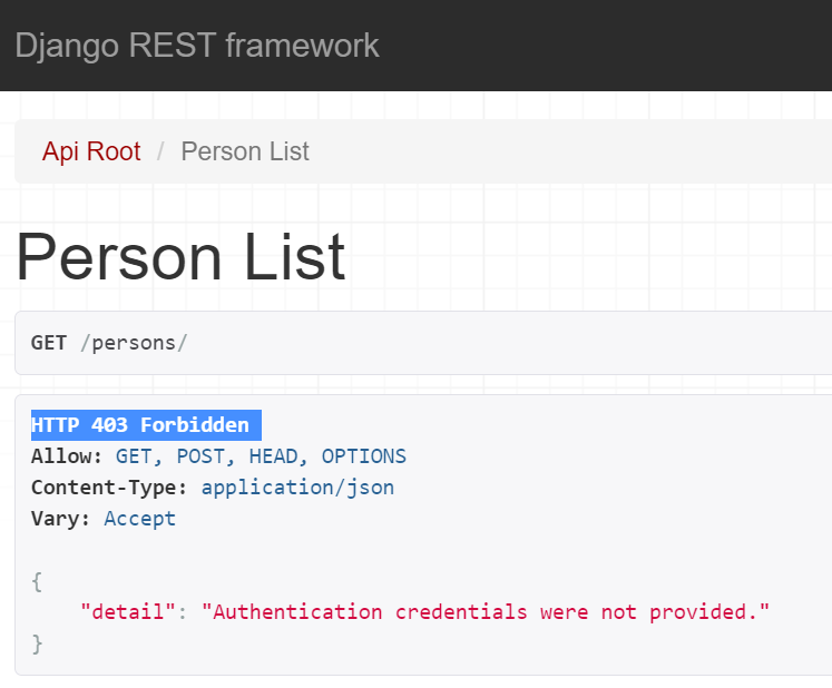 Python Django Rest Framework - Adjusting permissions