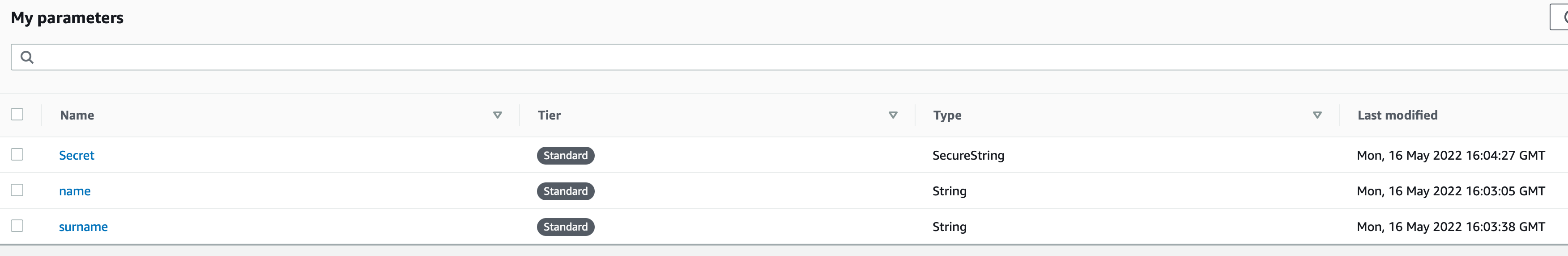 How To Add AWS SSM Parameters From AWS Console