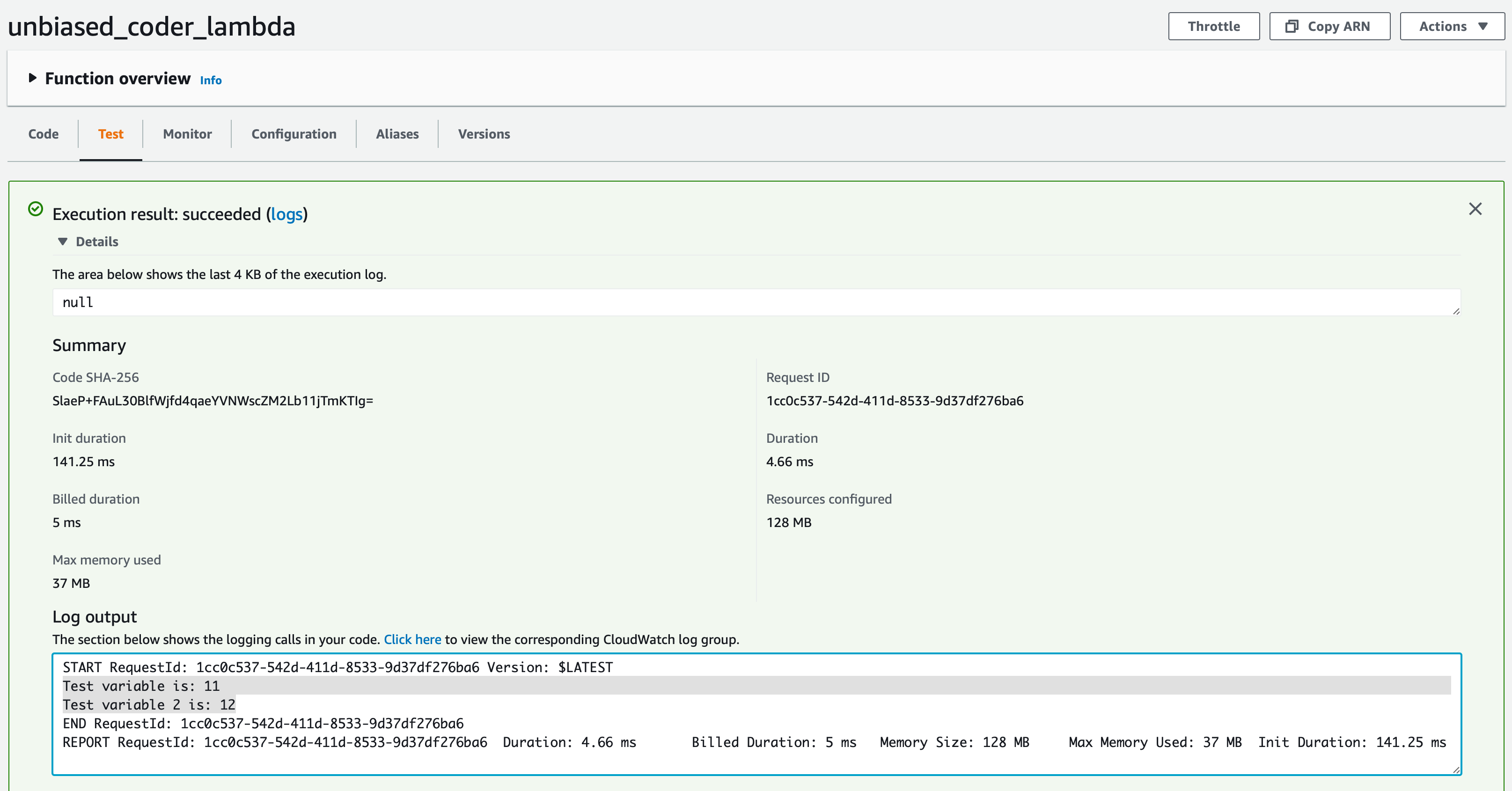 Testing Setting Environment Variables In AWS Lambda Using Python