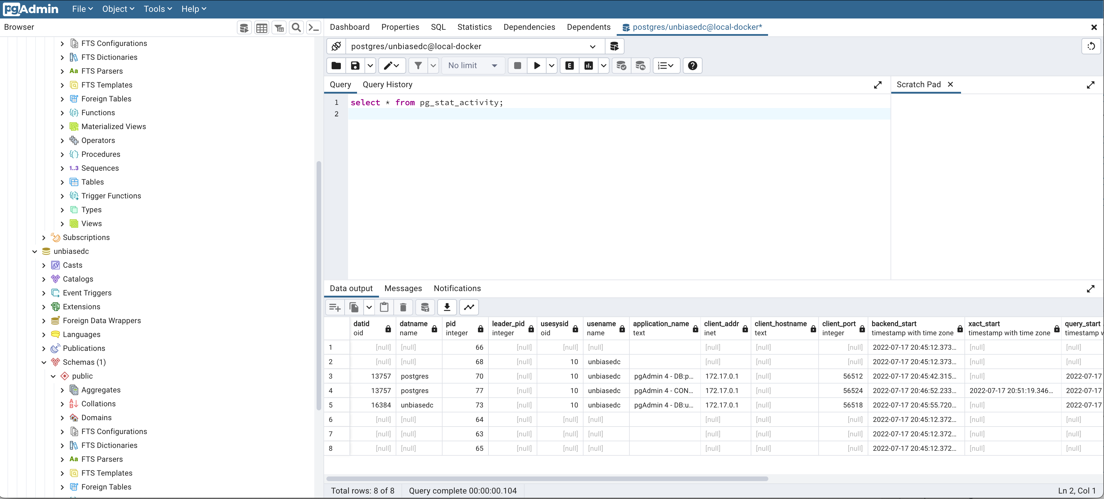 How To Connect To Postgres In Docker Using PGadmin4